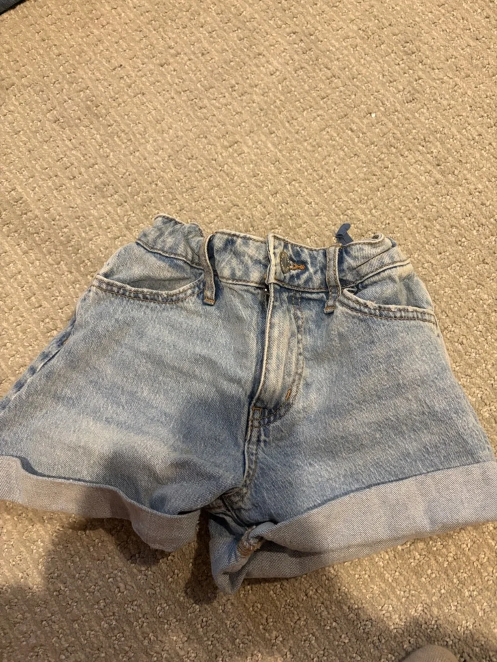 art class Light Blue Rolled Hem Denim Shorts - Picture 1 of 6